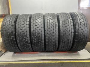 265/70R19.5(140/198J)[商品番号7183] ブリヂストン M800 2018年製5本2019年製1本 6本セット 265/70/19.5