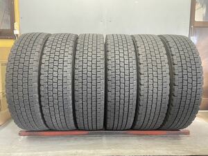 225/80R17.5(123/122L)[商品番号7195] ダンロップ DECTES SP081 2019年製2本2020年製4本 6本セット 225/80/17.5