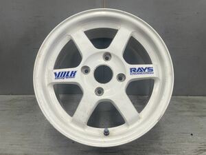 RAYSアルミ 15インチ[商品番号7223] 15×6.5JJ ＋45 H4 PCD114.3 VOLK