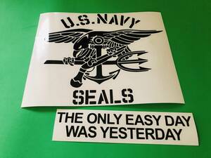 n1. navy seal z( black color ) sticker Setagaya base military stencil *