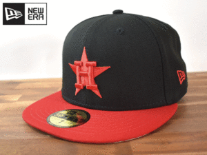 ★未使用品★NEW ERA ニューエラ × HOUSTON ASTROS アストロズ MLB 59 FIFTY【7 - 55.8cm】キャップ 帽子 H90