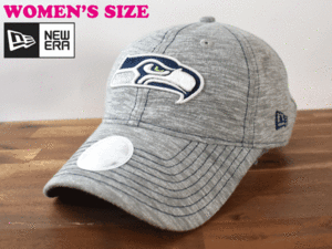 ★未使用品★NEW ERA ニューエラ × SEATTLE SEA HAWKS シーホークス NFL 9 TWENTY【レディースフリーサイズ】 キャップ 帽子 H123