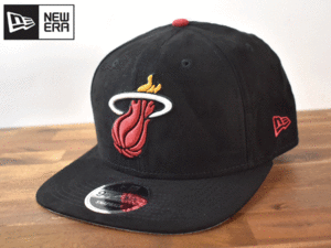 ★未使用品★NEW ERA ニューエラ × MIAMI HEAT ヒート NBA 9 FIFTY ORIGINAL FIT【フリーサイズ】 キャップ 帽子 H116