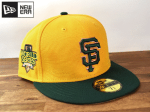 ★未使用品★NEW ERA ニューエラ × SAN FRANCISCO GIANTS ジャイアンツ MLB 59 FIFTY【7-3/4 - 61.5cm】サイドパッチ キャップ 帽子 H251