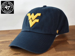 ★未使用品★ 47 BRAND 47 ブランド × WEST VIRGINIA UNIVERSITY USカレッジ【XL - 60cm】キャップ 帽子 H261