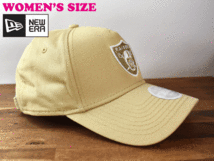 ★未使用品★NEW ERA ニューエラ × LAS VEGAS RAIDERS レイダース NFL 9 FORTY【レディースフリーサイズ】 キャップ 帽子 H284_画像5