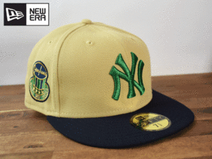 ★未使用品★NEW ERA ニューエラ × NEW YORK YANKEES ヤンキース MLB 59 FIFTY【7-5/8 - 60.6cm】サイドパッチ キャップ 帽子 H308