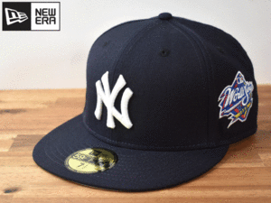 ★未使用品★NEW ERA ニューエラ × NEW YORK YANKEES WORLD SERIES サイドパッチ MLB 59 FIFTY【7-1/4 - 57.7cm】 キャップ 帽子 W45