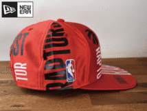 ★未使用品★NEW ERA ニューエラ × TORONTO RAPTORS ラプターズ NBA 9 FIFTY ORIGINAL FIT【フリーサイズ】 キャップ 帽子 H357_画像4