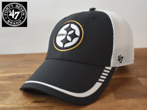 ★未使用品★ 47 BRAND 47 ブランド × Pittsburgh Steelers スティーラーズ NFL【フリーサイズ】キャップ 帽子 H380