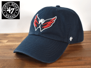 ★未使用品★ 47 BRAND 47 ブランド × WASHINGTON CAPITALS キャピタルズ NHL【L - 59cm】キャップ 帽子 定番デザイン H721