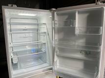 自動製氷可 TOSHIBA ベジータ ミラー 5ドア冷蔵庫 右開き 410L 2017年 VEGETA GR-K41GXV 幅60cm 東芝 動作品 直引取・ヤマト家財 川崎区 SG_画像4