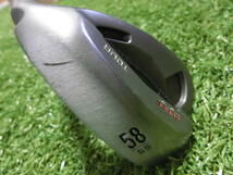 PING tour GORGE 58度　サンドも元調子で打ちたい　AWT WEDGE フレックスX　ドットブラック_画像4