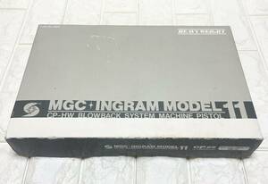 希少！ 美品☆ MGC イングラム M11 CP-HW INGRAM 発火式 モデルガン SPG お宝 コレクター 希少 ハンドガン 薬莢 元箱 取扱説明書 付き T5