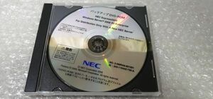 未開封 1枚組 NEC Windows Server 2008 R2 Enterprise Express5800シリーズ 用 バックアップ DVD-ROM