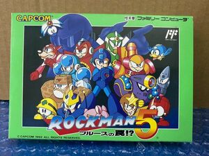 新品 FC ロックマン5 ブルースの罠 ファミコン ゲーム