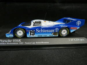 1/43　ポルシェ　956K　1000Km　ホッケンハイム　1985　＃19　”Schiesser”　　S、ベロフ、