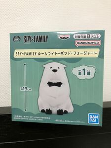 ☆未使用☆スパイファミリー SPY×FAMILY／ルームライト〜ボンド・フォージャー／フィギュア、灯り／アミューズ品