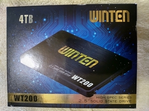 [ new goods unopened ] WINTEN SSD 4.0TB built-in 2.5 -inch SATA WT200-SSD-4TB [ mail service shipping ]