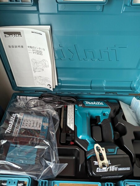 マキタ(Makita) PT353DRG 充電式ピンタッカ 18V 6.0Ah