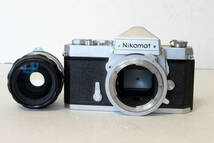 ★ ジャンク品 / Nikomat FT + NIKKOR-O・C Auto 1:2 f=35mm ★_画像2