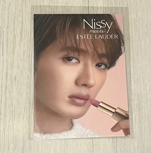 nissy estee lauder ポストカード　ポスカ　エスティローダー