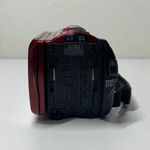 SONY HDR-CX170 小型 デジタル ビデオ カメラ レッド バッテリー チャージャー バッグ 付き ハンディ デジカメ HD レコーダー 赤 ソニー_画像5