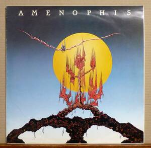 独LP●AMENOPHIS　ドイツ発 プログレ不遇期1983年に自主制作されたジェネシス・キャメル系の叙情的なメロディやアンサンブルを有する3人組