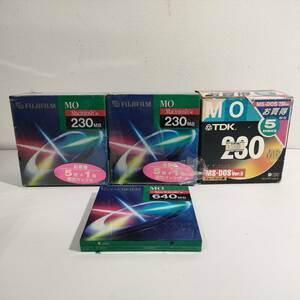 135[ unused goods ] floppy disk FUJIFILM Macintosh for 230MB MO 13 sheets + TDK 230MB MS-DOS ver.5 MO-R230DHS 5pack set sale 