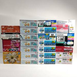 154[ unused goods large amount set sale ] DVD-R TDK MITSUBISHI FUJIFILM 10P/20P/5P video recording dubbing data 