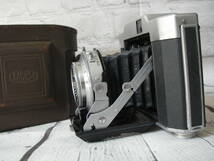 アンティーク OLYMPUS SIX オリンパス シックス 中判フィルムカメラ 蛇腹カメラ D.ZUIKO F.C. 1:3.5 f=7.5cm レトロ レザーケース付 レトロ_画像3