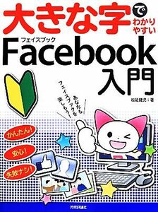 大きな字でわかりやすいＦａｃｅｂｏｏｋ入門／松延健児(著者)