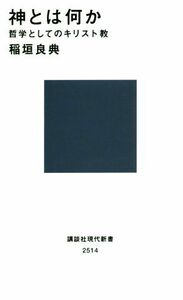 神とは何か 哲学としてのキリスト教 講談社現代新書／稲垣良典(著者)