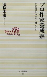 プロ作家養成塾 小説の書き方すべて教えます ベスト新書／若桜木虔(著者)