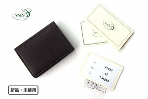 送料無料★新品｜未使用｜シセイ｜cisei｜小銭入付スマート財布｜P1030 LD FOLDING WALLET WITH COIN PURSE｜T.MORO