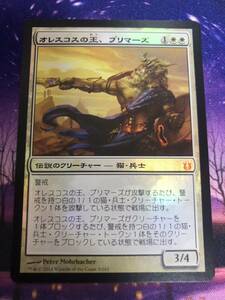 MTG/オレスコスの王、ブリマーズ/Brimaz, King of Oreskos/BNG/Foil/日本語