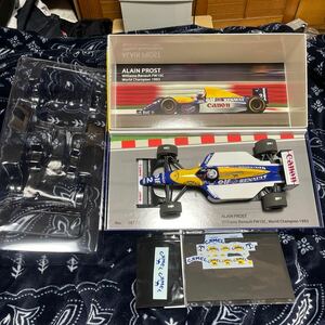 1:18 PMA ウィリアムズ FW15C ワールドチャンピオン CAMEL A.プロスト #2 限定BOX 難あり　オマケ付き