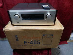 【 JUNK 不動無保証品】Accupase アキュフェーズ　integrated stereo amplifier プリメインアンプ E-405 
