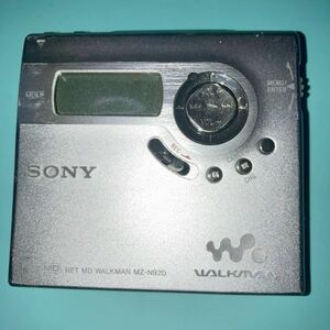 SONY mz-N920mdレコーダーWALKMAN 故障ジャンクノークレーム商品本体のみ