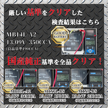 バイク バッテリー 1年保証 ＭT12A-BS 初期充電済み スカイウェイブ400 型式 CK43A . CK44A . CK45A_画像5