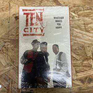  フ HIPHOP,R&B TEN CITY - WHATEVER MAKES YOU HAPPY シングル TAPE 中古品