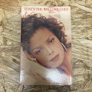  ト HIPHOP,R&B JANET JACKSON - THAT THE WAY LOVE GOES シングル TAPE 中古品