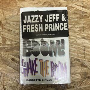  ト HIPHOP,R&B JAZZY JEFF & FRESH PRINCE - BOOM! SHAKE THE ROOM シングル TAPE 中古品
