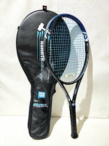 Wilson ウィルソン テニスラケット PL-124 ハイパーハンマー 硬式テニス 収納ケース付 部活 趣味 スポーツ レジャー 体育 運動