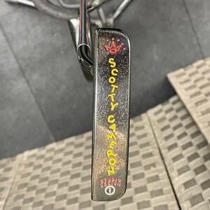 J814-O37-904 SCOTTY CAMERON STUDIO DESIGN スコッティキャメロン スタジオデザイン パター ゴルフクラブ ヘッドカバー付き 約全長90cm ②