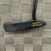 J814-O37-904 SCOTTY CAMERON STUDIO DESIGN スコッティキャメロン スタジオデザイン パター ゴルフクラブ ヘッドカバー付き 約全長90cm ②_画像2