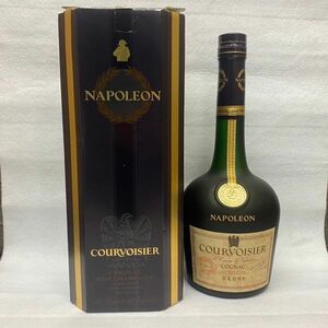 M302-O15-4364 COURVOISIER クルボアジェ NAPOLEON ナポレオン COGNAC コニャック ブランデー 古酒 700ml 40％ 箱付き 未開栓 ④