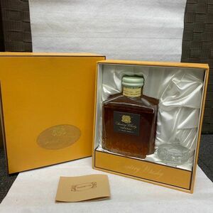 M324-D5-143 SUNTORY WHISKY サントリー ウイスキー IMPERIAL インペリアル カガミクリスタル 600ml 43% 古酒 箱/替え栓付き 未開栓 ④