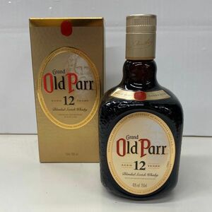 O302-C9-189 Grand Old Parr 12年 グランド オールドパー SCOTCH WHISKY スコッチウイスキー 750ml 40% 古酒 箱付き 未開栓 ④