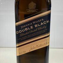 O309-O44-540 JOHNNIE WALKER ジョニーウォーカー DOUBLE BLACK ダブルブラック スコッチウイスキー 700ml 40% 古酒 箱付き 未開栓 ④_画像4